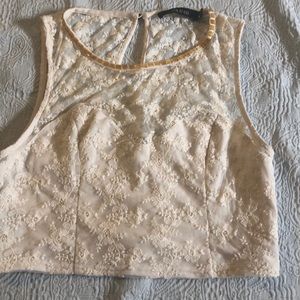 Beautiful lace crop top